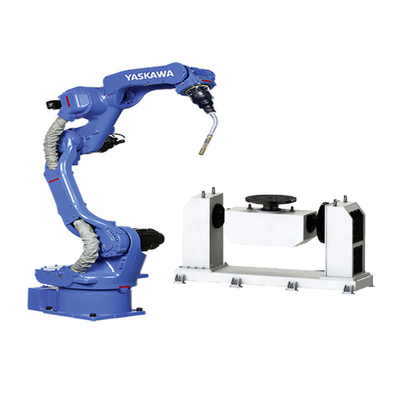 Робот с рукой 6 оси Yaskawa AR1440 с позиционирующим устройством сварки CNGBS для автоматизации робота сварки с помощью миг