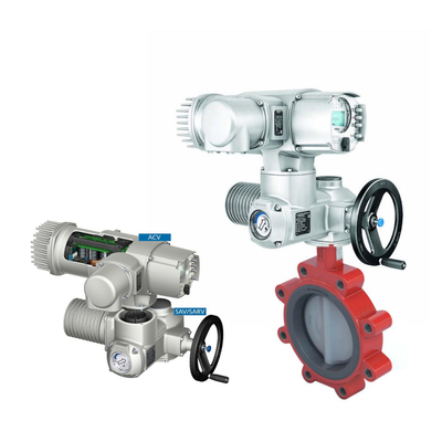 Китайский электрический клапан для бабочек с Auma Muti-turn SA SAR Electric Actuator в качестве поставщика