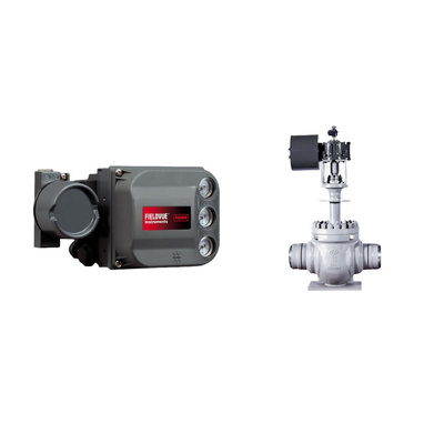 Китайский знаменитый клапан управления с FISHER DVC6200 умный клапан позиционировщик и ASCO красный шляпа 1/4&quot; соленоид