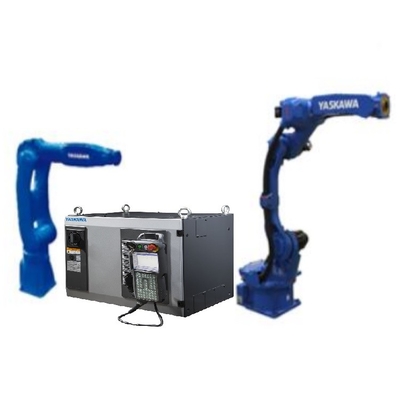6 оси робототехническая рука Yaskawa GP12 с CNGBS главой шлифования и ограждением для роботов-шлифователей с ЧПУ
