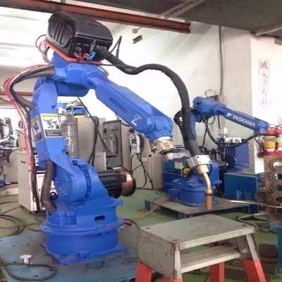 6 оси робототехническая рука Yaskawa GP12 с CNGBS главой шлифования и ограждением для роботов-шлифователей с ЧПУ