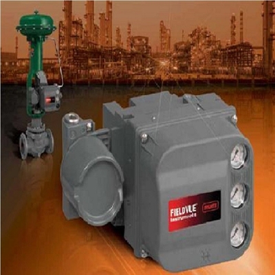 Управление давлением / потоком Скид с Fisher 1052/2052 Actuator и DVC6200 3610J клапан позиционировщик