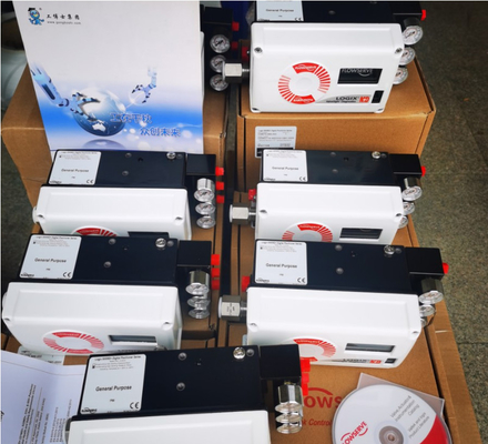 Медленный клапан управления с потоковым сервером Logix 510MD/510si-15 клапан позиционировщик и Masoneilan 78-40 клапан понижающий давление