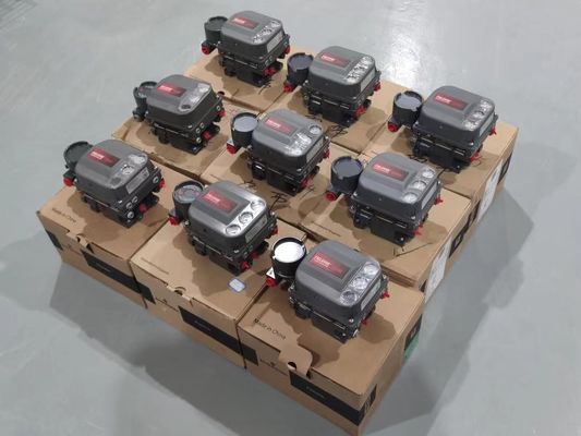 Ванесса серии 30,000 Управление потоком четверть поворота тройной офсет клапан с Fisher DVC6200 клапан позиционировщик