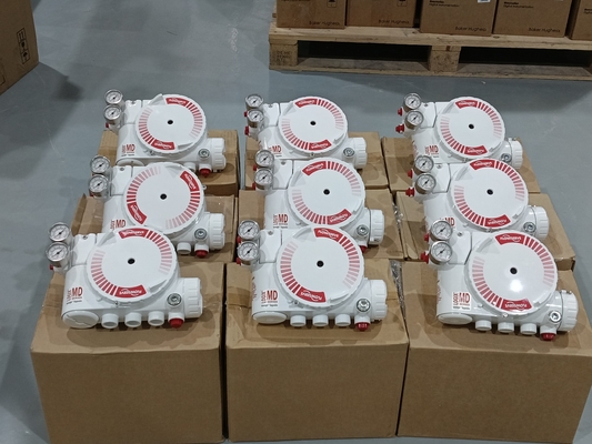 Flowserve Foxboro клапан позиционировщик 3200MD с клапаном управления бабочкой и 67CFR фильтр регулятор ASCO соленоидный клапан