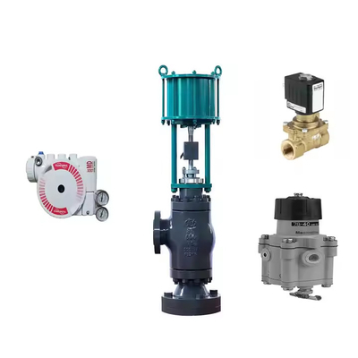 Высококачественный клапан позиционировщик Flowserve 3200MD и фильтр клапан снижающий давление