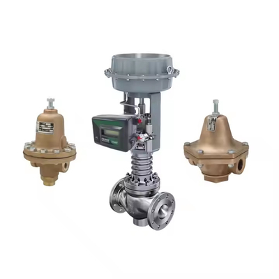Цифровая клапанная установка управления Fisher DVC2000 и клапан снижения давления фильтра