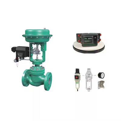 Цифровая клапанная установка управления Fisher DVC2000 и клапан снижения давления фильтра