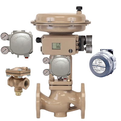 Интеллектуальный клапан-позиционер с обратной связью HART Positioner Control Valve на складе