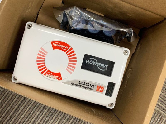 Пневматический клапан управления линейный с потоковым сервером LOGIX 520MD DIGITAL HART VALVE POSITIONER и ASCO соленоидный клапан на складе