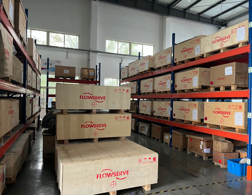 Пневматический клапан управления линейный с потоковым сервером LOGIX 520MD DIGITAL HART VALVE POSITIONER и ASCO соленоидный клапан на складе