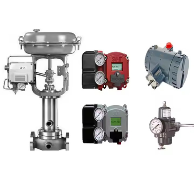 Происхождение Америка Masoneilan SVI2-21123111Позиционер и Фишер 67CFR-239 Регулятор давления 4211Позиционный передатчик как часть клапана