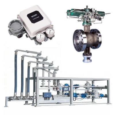 Сдвигатель клапанов с КОСО 210C/220C/230C шаровым клапаном 6300RB актуатором и EP801 клапановым позиционировщиком PRF310 фильтром воздуха