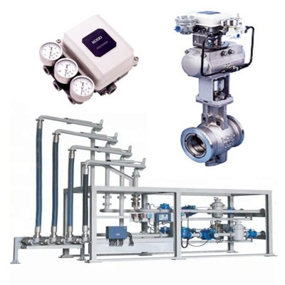 Сдвигатель клапанов с КОСО 210C/220C/230C шаровым клапаном 6300RB актуатором и EP801 клапановым позиционировщиком PRF310 фильтром воздуха