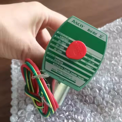 ASCO 3/8 2/2 Way Positioner Соленоидный клапан из латуни и корпуса из нержавеющей стали