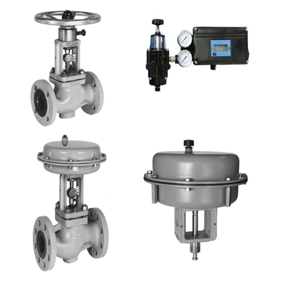 Samson 3241 Globe Valve и 3271 Pneumatic Actuator, оснащенные отечественным высококачественным позиционирующим клапаном.