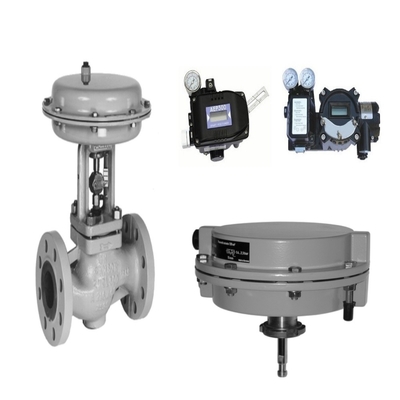 Samson 3241 Globe Valve и 3271 Pneumatic Actuator, оснащенные отечественным высококачественным позиционирующим клапаном.
