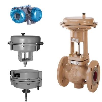 Samson 3241 Globe Valve и 3271 Pneumatic Actuator, оснащенные отечественным высококачественным позиционирующим клапаном.