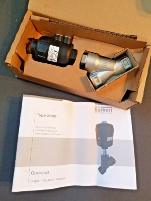 Германия Оригинальный Burkert VALVE 2/2-сторонний угловой клапан сиденья На складе