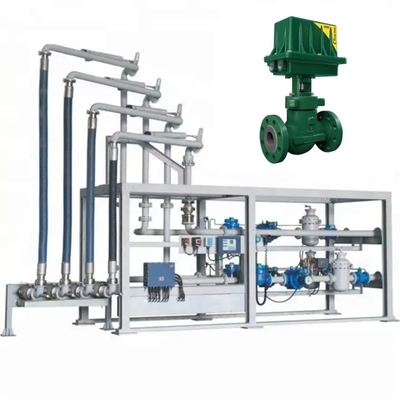 Скид клапана управления потоком с EMERSON Fisher D3 / D4 клапан управления с генератором 2-го поколения с легким приводом