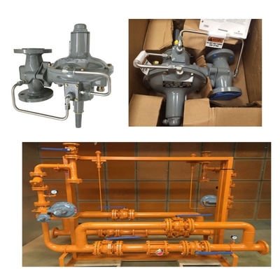 Регулятор давления/контроль потока Skid Emerson Fisher 299H/299HV/299HR/299HVR и набор датчиков Wicka