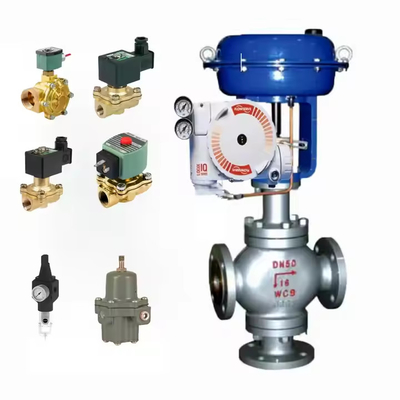Пневматический клапан управления линейный с клапаном потока LOGIX 3200MD 520MD DIGITAL HART VALVE POSITIONER в запасе клапанов потока