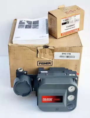 Сток ASCO соленоидный клапан с Emerson Fisher DVC6200 двойной действия с обратной связью цифровой контроллер клапана позиционировщик
