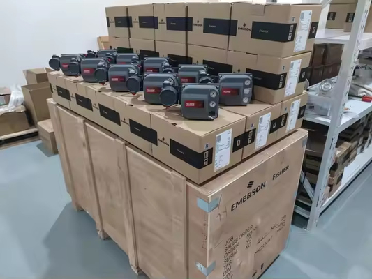 Сток ASCO соленоидный клапан с Emerson Fisher DVC6200 двойной действия с обратной связью цифровой контроллер клапана позиционировщик