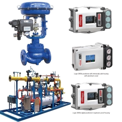 Позиционировщик потока 3200MD 520MD 3800 с актуатором Spirax Sarco для воздушных масел и газов в диапазоне температуры среды от -40 ° до 85 °