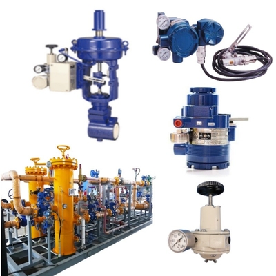 Управляющий клапан с позиционирующим клапаном Azbil Smart Valve Positioner серии 100 модели AVP100/102 позиционирующим клапаном и регулятором Koso