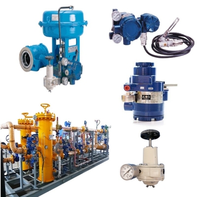 Управляющий клапан с позиционирующим клапаном Azbil Smart Valve Positioner серии 100 модели AVP100/102 позиционирующим клапаном и регулятором Koso
