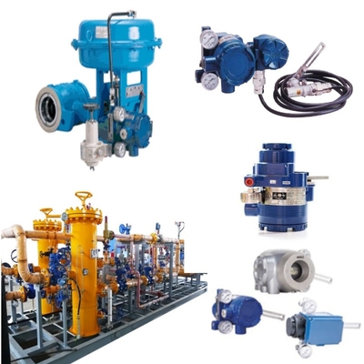 Управляющий клапан с позиционирующим клапаном Azbil Smart Valve Positioner серии 100 модели AVP100/102 позиционирующим клапаном и регулятором Koso