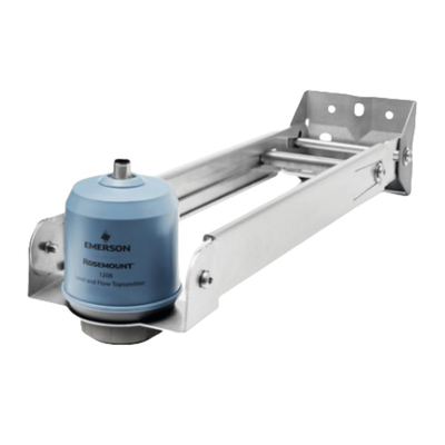 Скид монтированное очистное устройство воды с Emerson Rosemount модель 1280 неконтактный радар уровень и поток