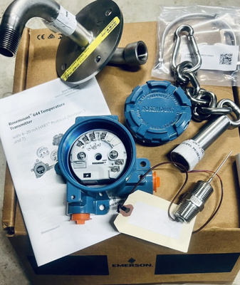 EMERSON Rosemount 644 Передатчик температуры / головка соединения для стыковочной коробки / крепление крепления / набор сборки наземного винта