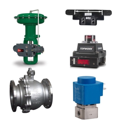 Китай Управляющий клапан с TopWorx Dxp Limit Switch Danfoss Соленоидный клапан и Фишер DVC2000 DVC6200 Умный позиционировщик клапана Магнитная лента и кран