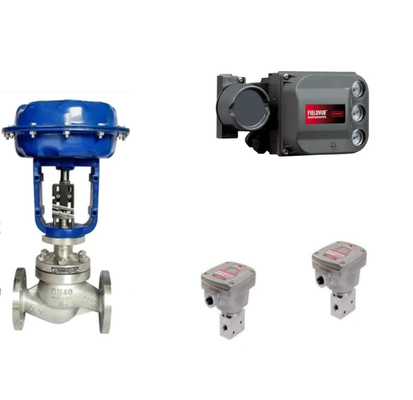 Контрольный клапан аксессуары FISHER DVC6200 Samson 4763 Spirax SP7 And Burkert Brass Solenoid Valve 6524 с высокотемпературной устойчивостью 2/2-пути диафрагмы