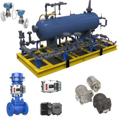 Spiraxsraco Steam Trap FT14 и Bithermo Пневматический клапан управления с Rosemount передатчик для системы пара