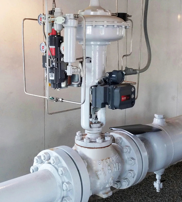 Пневматический клапан управления VRG Линейный клапан управления Fisher DVC6200 Контроллер позиционировщика Asco Соленоидный клапан для природного газа