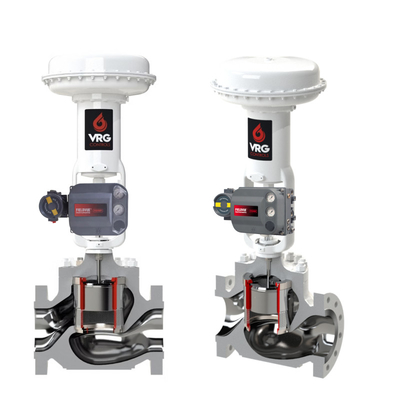 VRG Rotary Control Valve Packages Modular Customized Valve Gas Positioner Пилотные контроллеры для промышленности управления природным газом