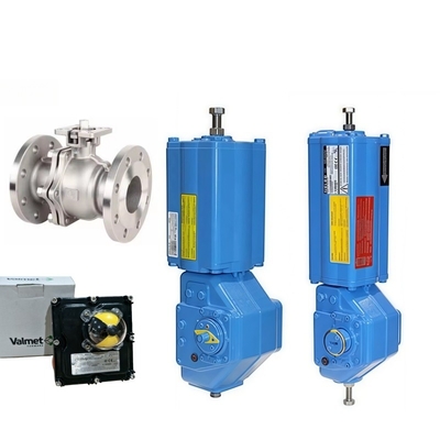 Stock Neles K Series Limit Switch Двухдействующий B1 Valmet Пистоновый тип Квартирный поворот Пневматические приводы с шаровым клапаном
