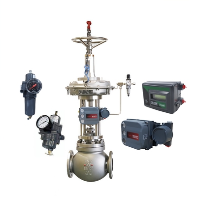 Регулятор фильтра воздуха Дигитальный контроллер клапана DVC2000 DVC6200 Fisher Одноместный пневматический контроллер клапана