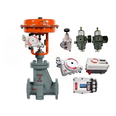 Поставщик Пневматический клапан Цифровые контроллеры клапана Flowserve Logix 520MD 3200MD 3800 Умный позиционировщик клапана управления