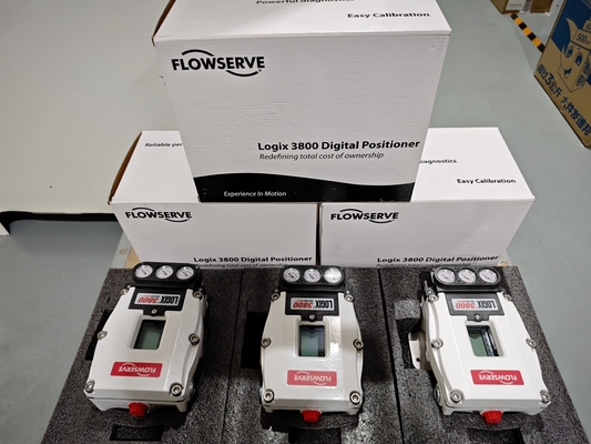 Промышленные цифровые клапаны позиционировщики Flowserve Logix 3800 вспомогательный клапан регулирования водозабора для электростанции