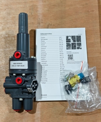 Chinese Brand Control Valve with Fisher DVC6200 Valve Positioner Fisher 377 Trip Valve Solso SB  Limit Switch