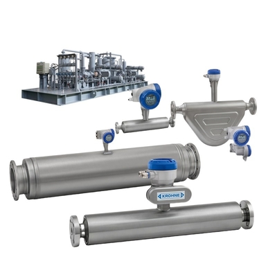 Кориолисовый расходомер Krohne OPTIMASS 1400 Устройства для измерения расхода жидкостей и газов Расходомеры массовые кориолисовые для управления технологическими процессами