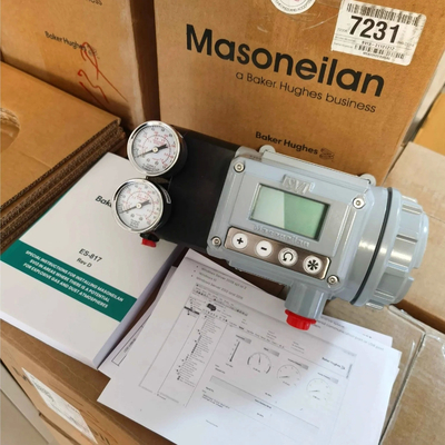 Китай Пневматический клапан управления потоком на заказ Masoneilan SVI1000 клапан позиционировщик BR400 ретранслятор 78-40 регулировщик фильтра воздуха