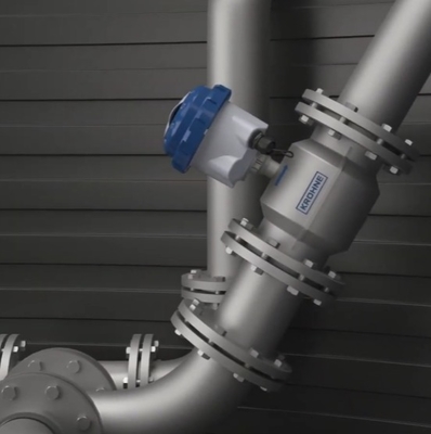 Кронный счетчик потока WATERFLUX 3070 Электромагнитный счетчик потока Управление водой