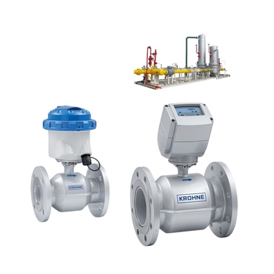 Кронный счетчик потока WATERFLUX 3070 Электромагнитный счетчик потока Управление водой