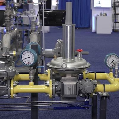 Промышленный регулятор давления природного газа Emerson Fisher LS200 с прямым управлением