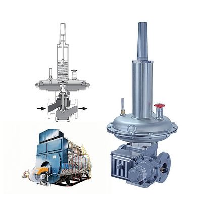 Промышленный регулятор давления природного газа Emerson Fisher LS200 с прямым управлением